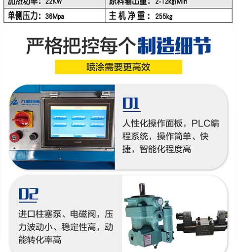 JNJX-H-T40PLC聚脲噴涂設備4